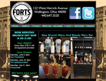 Tablet Screenshot of fortstavern.com